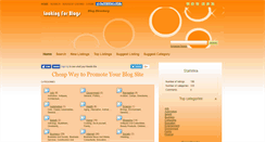 Desktop Screenshot of lookingforblogs.com